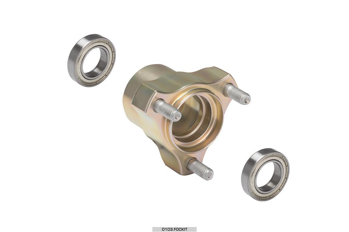 Radstern vorne Alu BST, &amp;#216;17x53mm