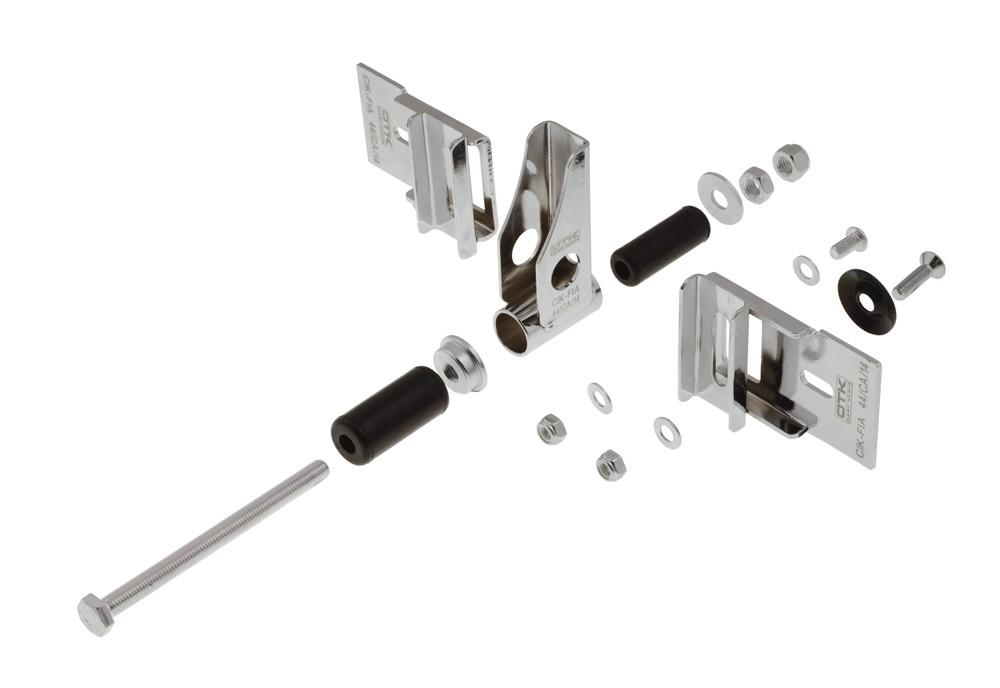 Kompletter Heckauffahrschutz Montagesatz M10, f&amp;#252;r Rahmen &amp;#216; 32mm