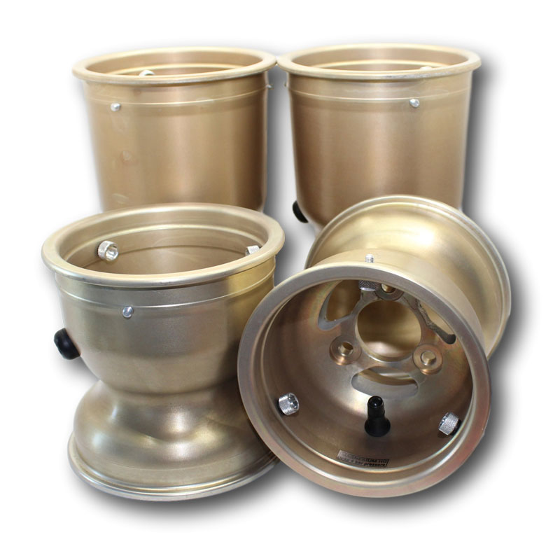 Satz Felgen Magnesium gold, 132/212mm
