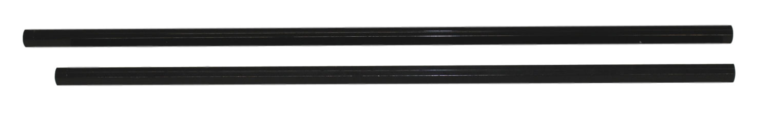 Schaltstange 6-kant, schwarz ALU M8x 470mm        