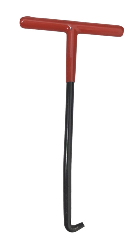 Federhaken Strong, schwarz/rot
