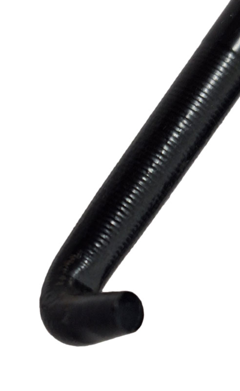 Federhaken Strong, schwarz/rot