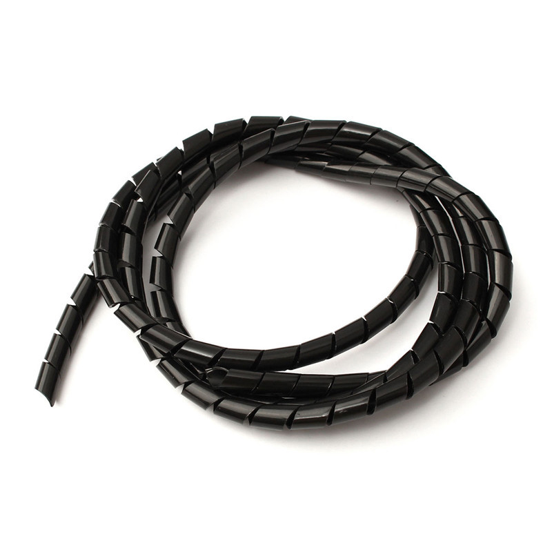 Spiralschlauch f&amp;#252;r Kabel, &amp;#216; 5 - 20 mm, schwarz