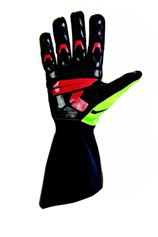 KS-2R Handschuh OMP, leuchtgelb/leuchtgr&amp;#252;n