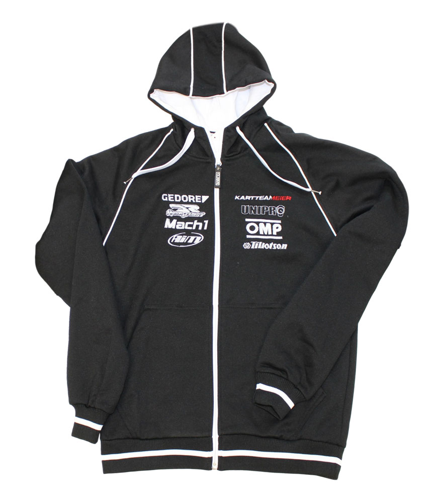 Hoody Sweatjacke, &amp;quot;WORK&amp;quot;