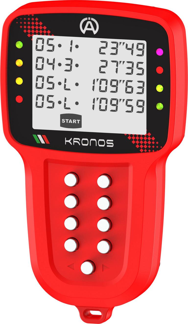 KRONOS 2 Stoppuhr, inkl. Soft Case &amp;amp; G&amp;#252;rtelbefestigung