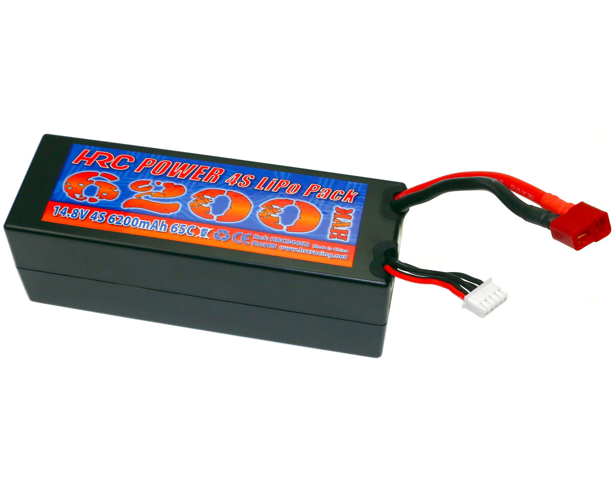 Batterie LiPo 14.8V. 6200mAh, 65C, Hardcase