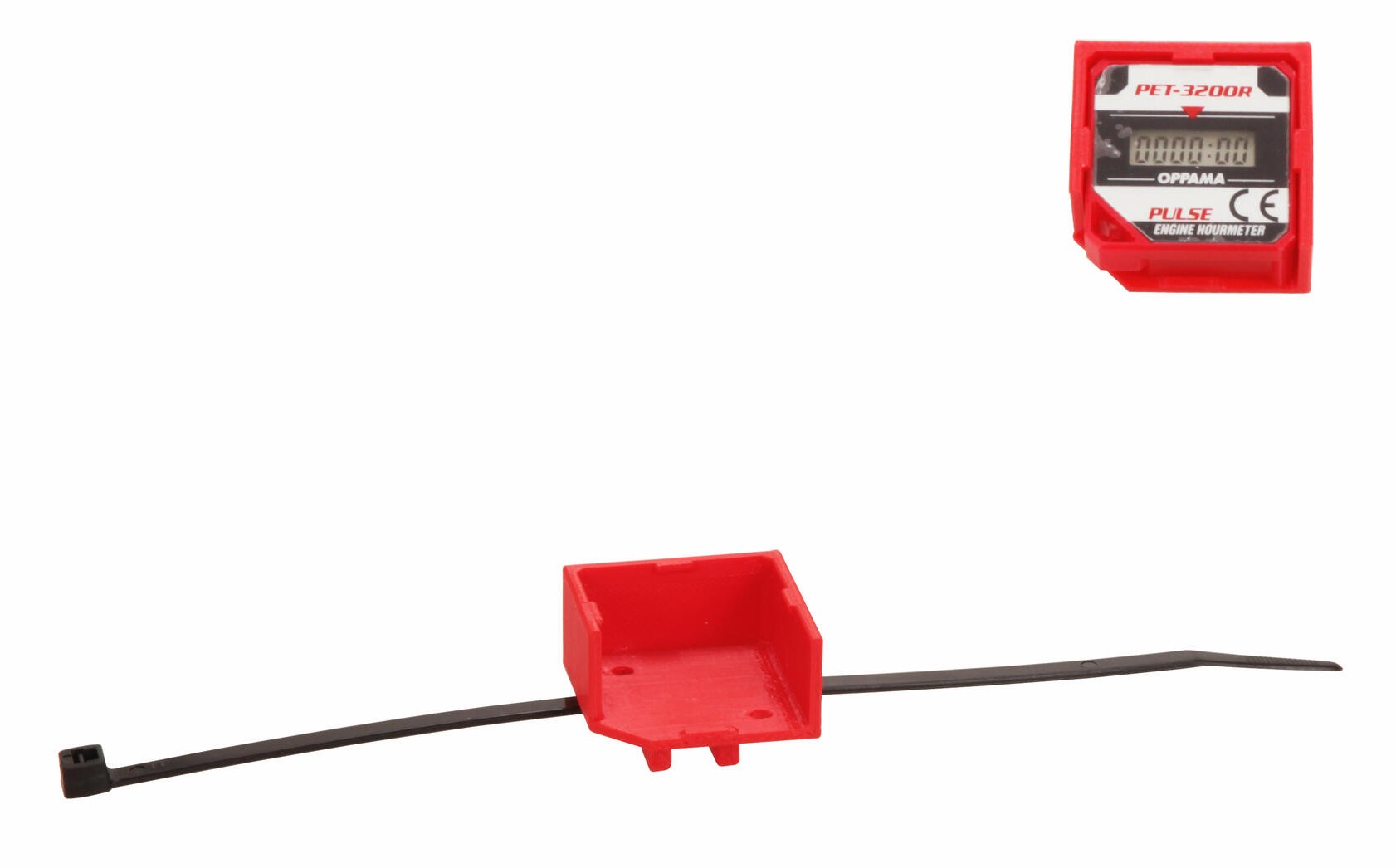 Halter zu Motorlaufzeitmesser PET-3200
